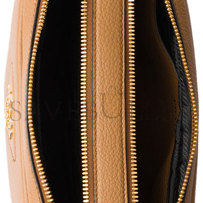 Pra*a small leather shoulder bag 1bh082 (22*14.5*8.5cm)